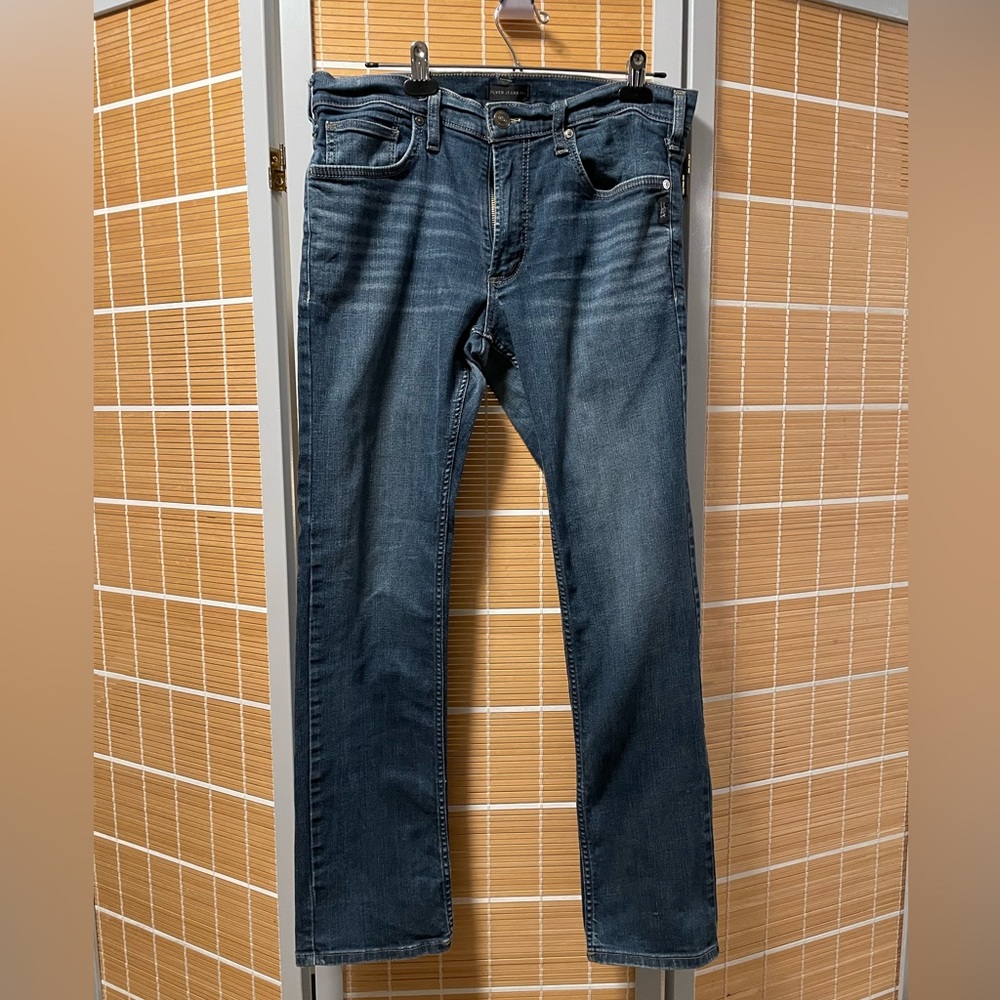 Men's Silver Jeans